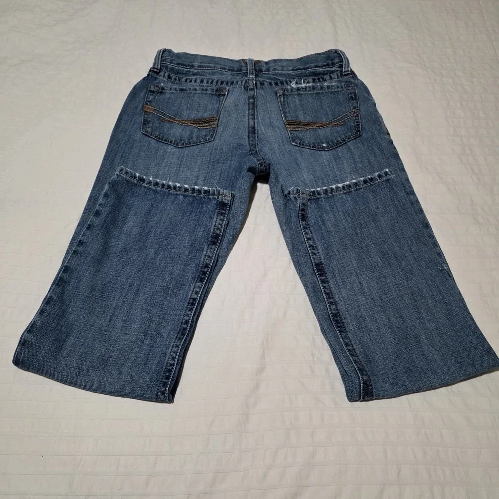 Ariat Jeans Men‎ 32x34 Blue FR Work M4 Low Rise Boot Distressed